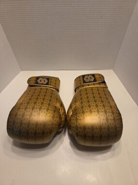 Floyd Mayweather Fitness Boxing Gloves GOLD, Size LG/XL